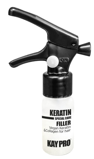 Лосьйон-філер з кератином для пошкодженого волосся KayPro Keratin, 10 мл