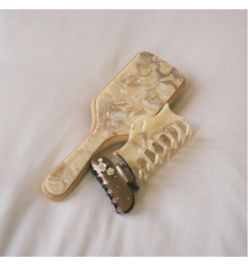 Бамбуковая щетка для волос Emi Jay Bamboo Paddle Brush In Chantilly
