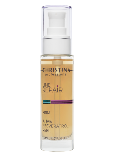 Пілінг з AHA-кислотами та ресвератролом Christina Line Repair Firm AHA & Resveratrol Peel, 50 мл