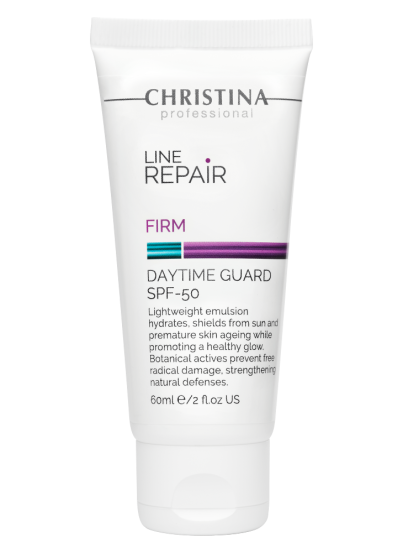 Дневной крем с защитой SPF-50 Christina Line Repair Firm Daytime Guard SPF50, 60 мл