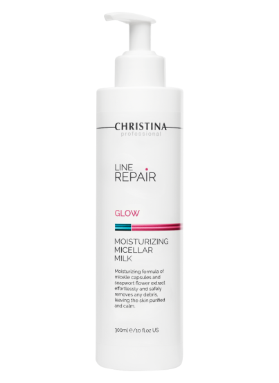 Увлажняющее мицеллярное молочко Christina Line Repair Glow Moisturizing Micellar Milk, 300 мл