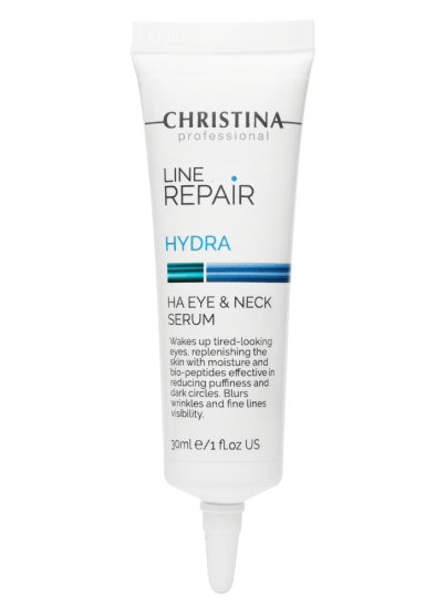 Сироватка для шкіри навколо очей та шиї із ГК Christina Line Repair Hydra HA Eye & Neck Serum, 30 мл