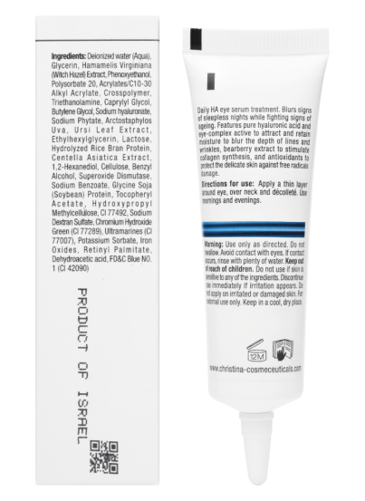Сироватка для шкіри навколо очей та шиї із ГК Christina Line Repair Hydra HA Eye & Neck Serum, 30 мл