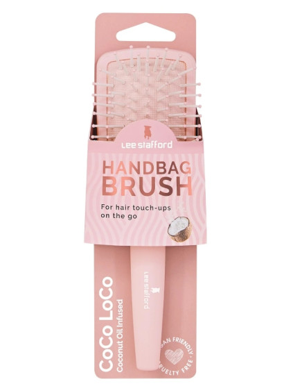 Щетка для волос Lee Stafford Coco Loco Handbag Paddle Brush