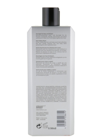 Шампунь та гель для душу Marbert Man Classic Sport Hair & Body Wash, 400 мл