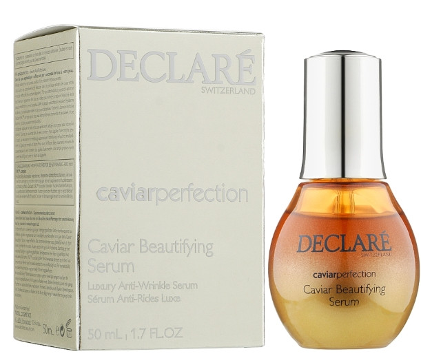 Сироватка краси з екстрактом чорної ікри Declare Caviar Perfection Caviar Beautifying Serum, 50 мл