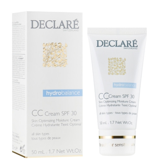 CC-крем із SPF 30 Declare Hydro Balance Skin Optimizing Moisture Cream, 50 мл