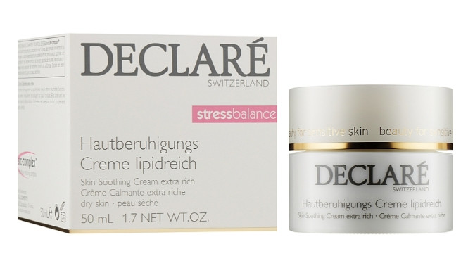 Успокаивающий питательный крем Declare Skin Soothing Cream Extra Rich, 50 мл