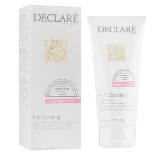 Очищающий антиаллергенный гель Declare Soft Cleansing for Face & Eye Make-up, 200 мл