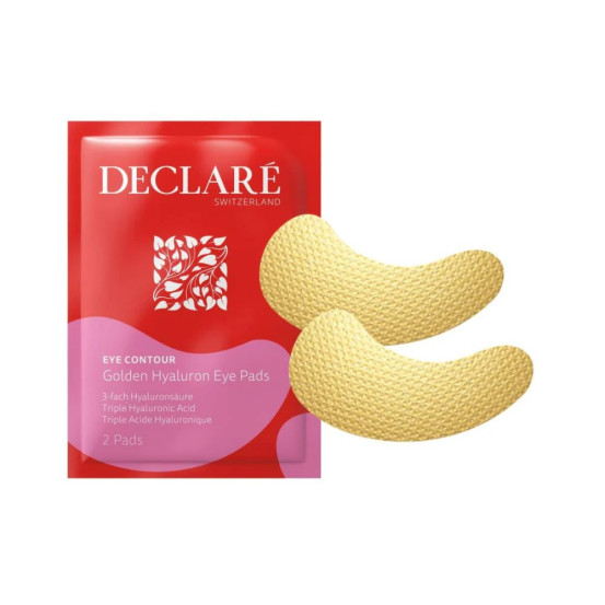 Патчи под глаза Золотой гиалурон Declare Golden Hyaluron Eye Pads, 2 шт