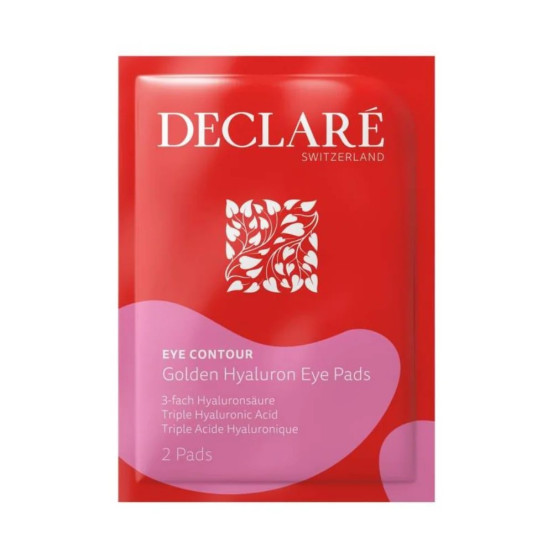 Патчи под глаза Золотой гиалурон Declare Golden Hyaluron Eye Pads, 2 шт