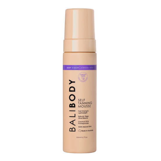 Мус автозасмага для тіла Bali Body Deep Violet Self Tanning Mousse, 200 мл