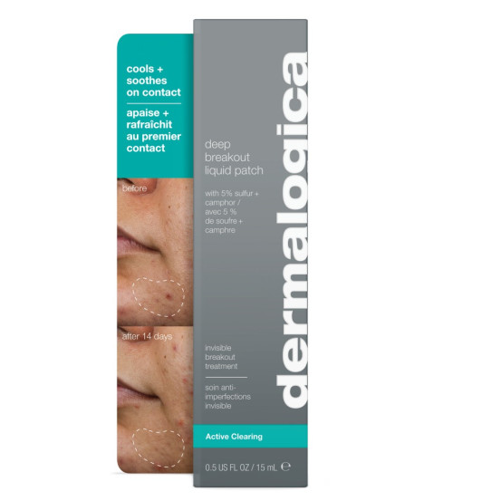 Жидкий пластырь для лечения акне Dermalogica Deep Аcne Invisible Liquid Patch, 15 мл