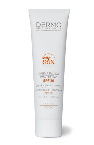 Защитный флюидный крем для лица и тела DERMOPHISIOLOGIQUE My Sun-Protective Fluid Cream SPF30+, 150 мл