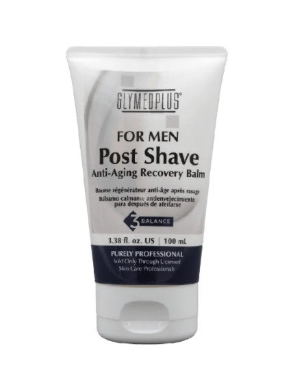 Восстанавливающий бальзам после бритья Glymed Plus Post Shave Anti-Aging Recovery Balm, 100 мл