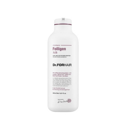 Восстанавливающая маска - кондиционер для поврежденных волос Dr. FORHAIR Folligen Silk Treatment, 300 мл