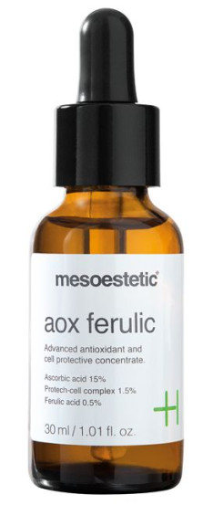 Сироватка антиоксидант проти передчасного старіння шкіри Mesoestetic Aox Ferulic, 30 мл