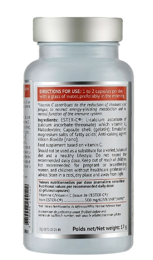 Вітаміни для імунної системи та зменшення втоми Biocyte Ester C Forte, 30 шт