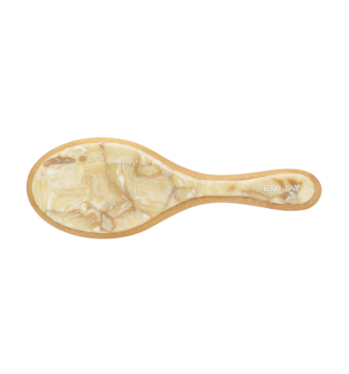 Овальная щетка для волос Emi Jay Flat Brush in Chantilly
