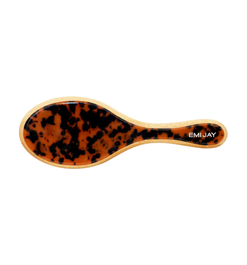 Овальна щітка для волосся Emi Jay Flat Brush in Tortoise