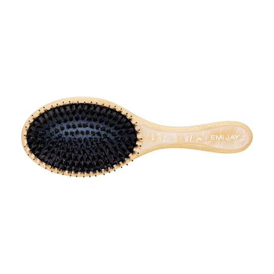 Овальна щітка для волосся Emi Jay Flat Brush in Leche