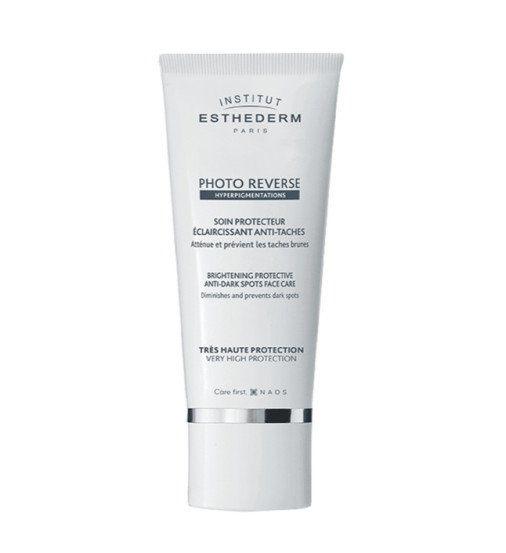 Флюїд при пігментації для обличчя "Блокування засмаги" Institut Esthederm Brightening protective anti-dark spots face care Photo Reverse, 50 мл