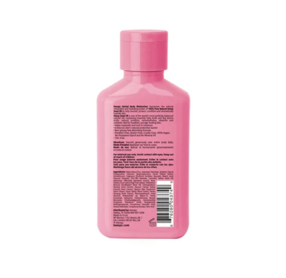 Увлажняющее молочко для тела "Сладкий жасмин-Роза" с коллагеном Hempz Sweet Jasmine and Rose Herbal Body, 65 мл