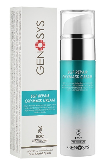 Кислородная крем-маска с факторами роста Genosys EGF Repair Oxymask Cream, 50 г