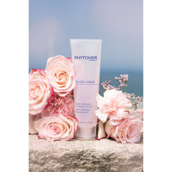 Очищуючий освіжаючий гель для шкіри обличчя Phytomer Rosee Visage Skin Freshness Cleansing Gel, 150 мл