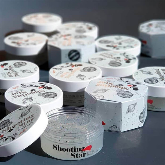 Гідрогелеві патчі для очей Gaston Shooting Star Crystal Eye Gel Patch, 60 шт