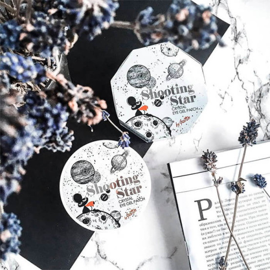 Гідрогелеві патчі для очей Gaston Shooting Star Crystal Eye Gel Patch, 60 шт