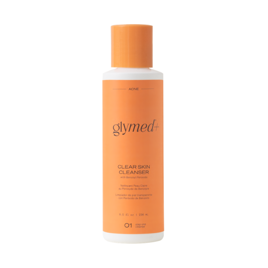Лікувальний гель для очищення бензоїл пероксидом GlyMed Plus Skin Wash, 236 мл