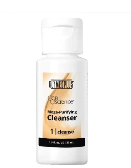 Очищаючі вершки для обличчя з ароматом лаванди GlyMed Plus Cell Science Mega-Purifying Cleanser, 30 мл