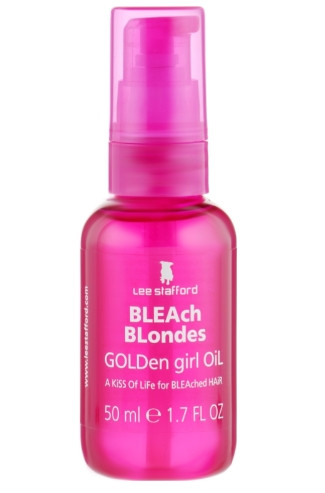 Питательное масло для осветленных волос Lee Stafford Bleach Blondes Golden Girl Oil, 50 мл