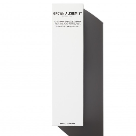 Зволожуючий очисник кремової текстури Листя Оливок і Подорожника Grown Alchemist Hydra-Restore Cream Cleanser, 100 мл