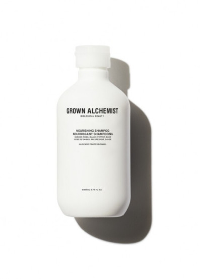 Поживний шампунь для волосся Grown Alchemist Shampoo 0.6 Damask Rose, Black Pepper & Sage, 200 мл