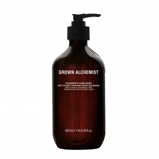 Освежающий гель для рук Сладкий Апельсин, Кедр, Шалфей Grown Alchemist Invigorate Hand Wash, 500 мл