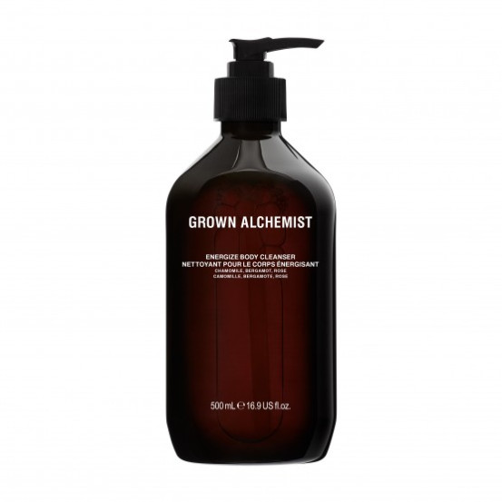 Енергізуючий гель для тіла Ромашка, Бергамот, Троянда Grown Alchemist Energize Body Cleanser, 500 мл