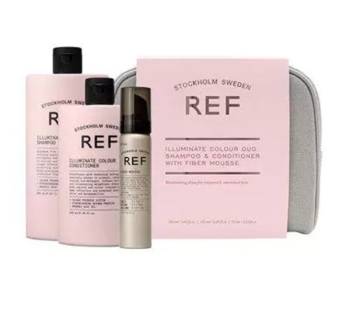 Тревел набір для блиску фарбованого волосся REF Beauty Bag Illuminate Colour