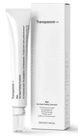 Лечение поствоспалительной гиперпигментации Transparent-lab P.I.H sun spot fading treatment, 30мл