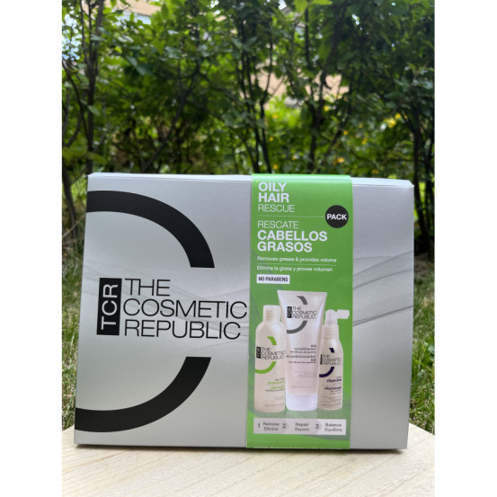 Набір для догляду за жирним і комбінованим волоссям The Cosmetic Republic Oily Hair Rescue Pack