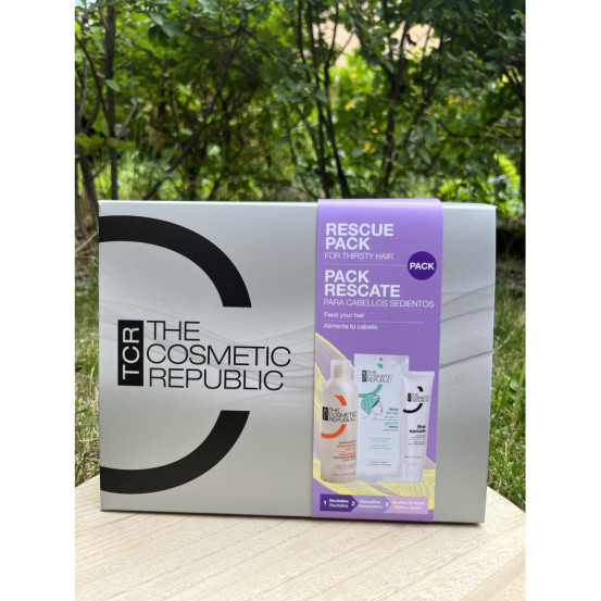 Набір для інтенсивного зволоження та живлення пошкодженого волосся The Cosmetic Republic Rescue Pack