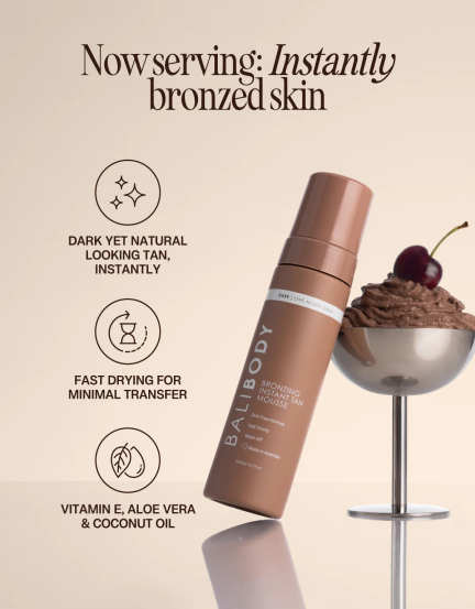Мус для миттєвої засмаги Bali Body Instant Tan Mousse, 200 мл