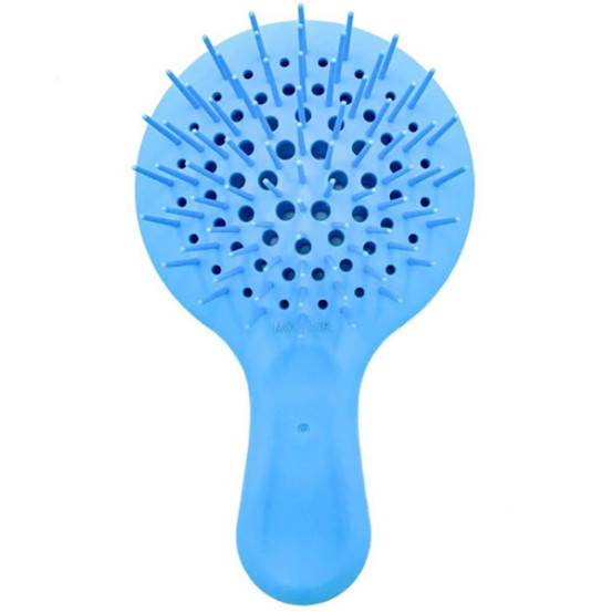 Расческа для волос  Janeke Superbrush Mini Silicon Line (голубой)