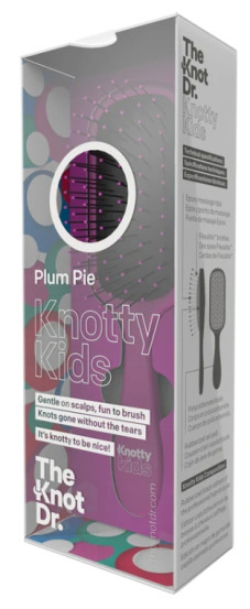 Щетка для волос The Knot Dr. Knotty Kids Bumbleberry/синяя