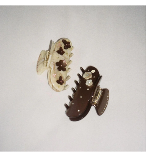 Крабік для волосся Emi Jay Sweetheart Clip In Cocoa Chantilly Angel Food