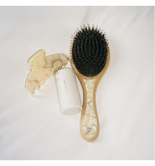 Овальная щетка для волос Emi Jay Flat Brush in Chantilly