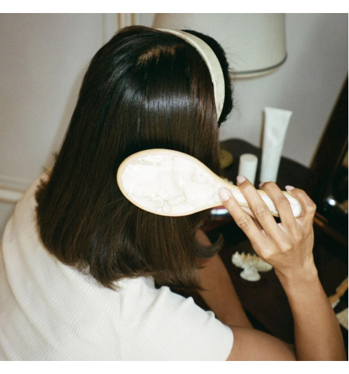 Овальная щетка для волос Emi Jay Flat Brush in Chantilly