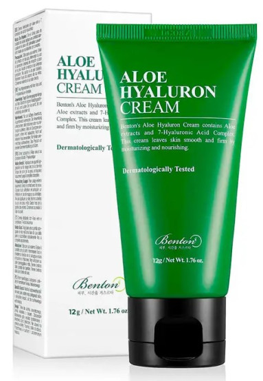 Зволожуючий крем з алое та гіалуроновою кислотою Benton Aloe Hyaluron Cream, 50 г