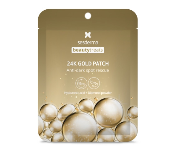 Гидрогелевые патчи для глаз Sesderma Beauty Treats 24k Gold Eye Patch, 2 шт